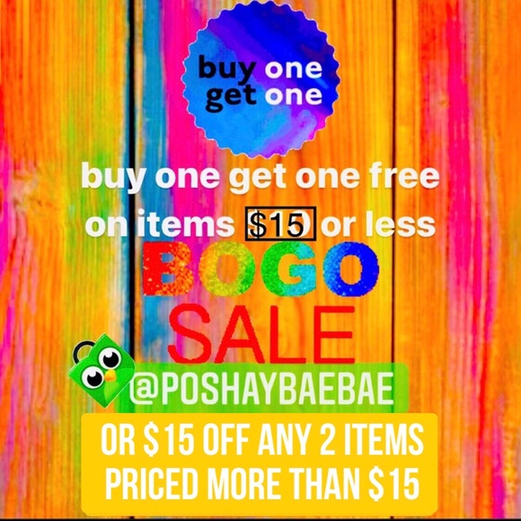 BOGO FREE up to $15 (or $15 off any 2 items priced more than $15) - Picture 1 of 12